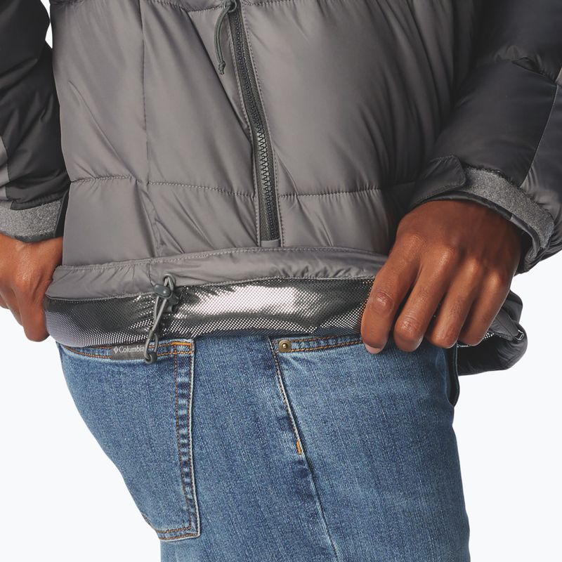 Мъжко подплатено яке Columbia Pike Lake II Hooded city grey 7