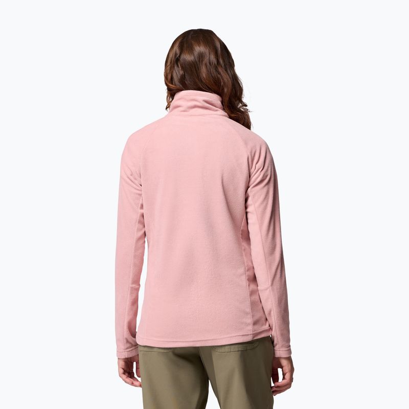 Дамски суитшърт от полар Columbia Glacial IV 1/2 Zip eraser pink 3
