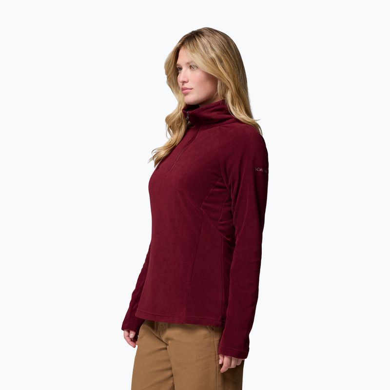 Дамски суитшърт от полар Columbia Glacial IV 1/2 Zip rich wine 4