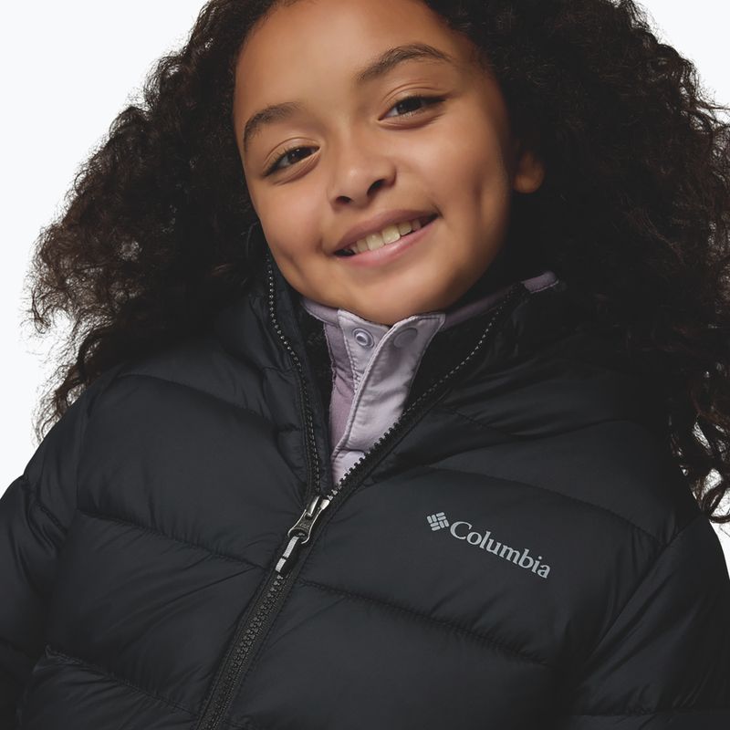 Детско ватирано яке Columbia Pike Lake Mid black 12