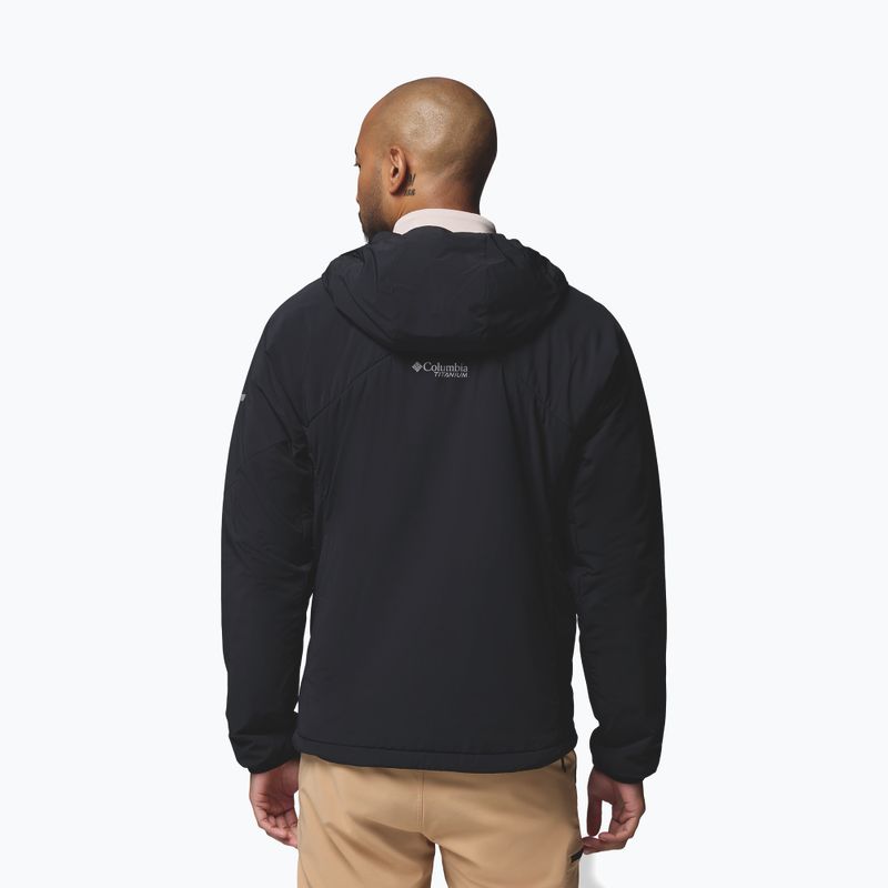 Мъжко ватирано яке Columbia Silver Leaf Lite Hooded black 3