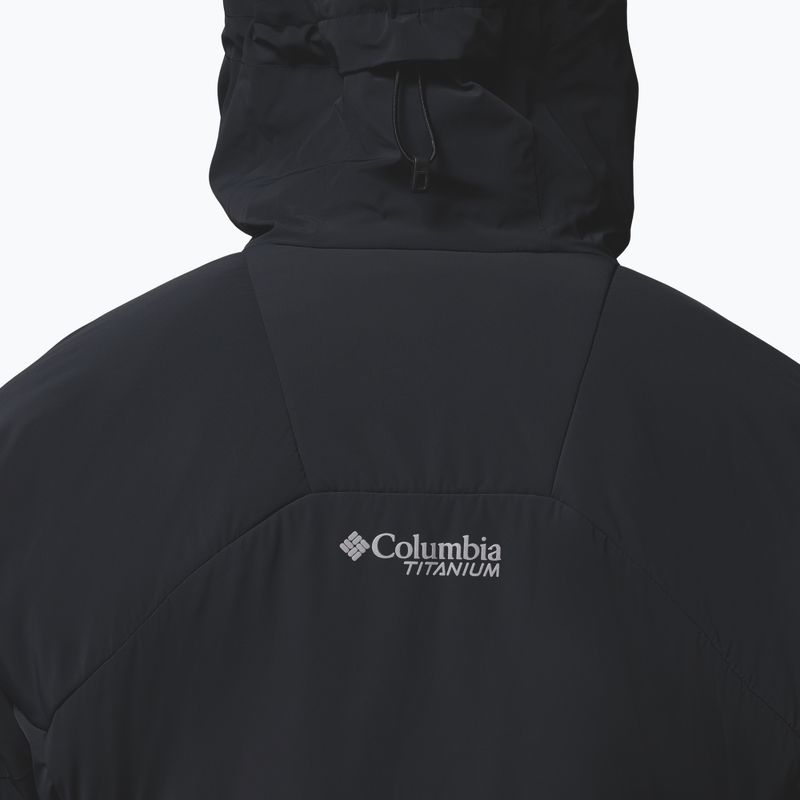 Мъжко ватирано яке Columbia Silver Leaf Lite Hooded black 8