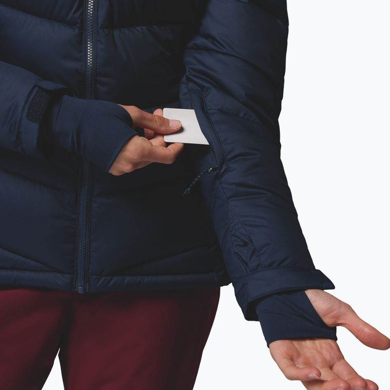Дамско скиорско яке Columbia Abbott Peak II Ins collegiate navy/rich wine/eraser pink 6