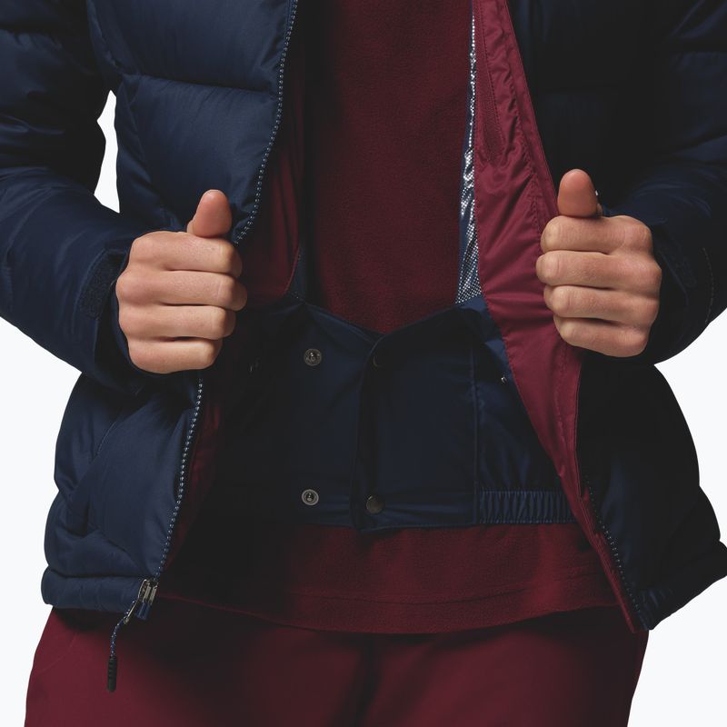 Дамско скиорско яке Columbia Abbott Peak II Ins collegiate navy/rich wine/eraser pink 10