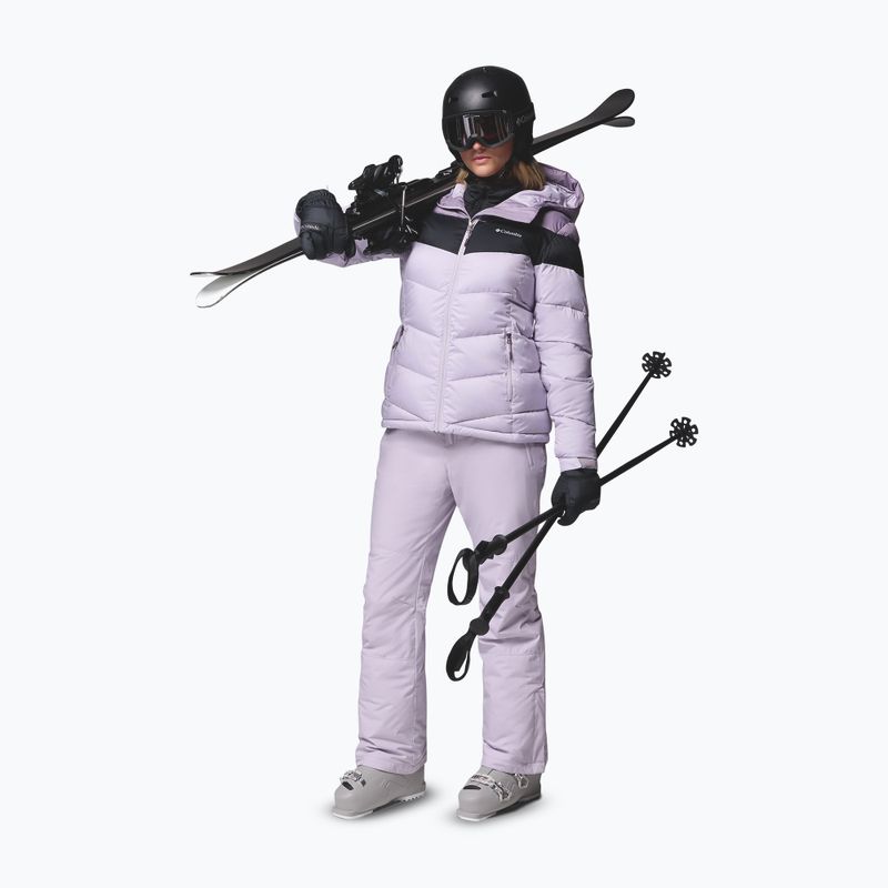 Дамско скиорско яке Columbia Abbott Peak II Ins lavender pearl/shale purple/black 2