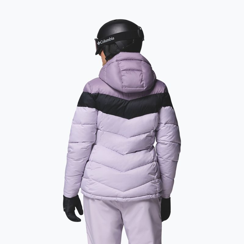Дамско скиорско яке Columbia Abbott Peak II Ins lavender pearl/shale purple/black 3