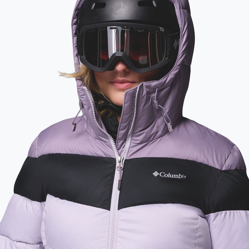 Дамско скиорско яке Columbia Abbott Peak II Ins lavender pearl/shale purple/black 5