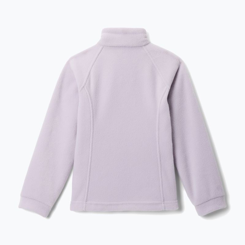 Детски поларен суитшърт Columbia Benton Springs Fleece lavender pearl 2