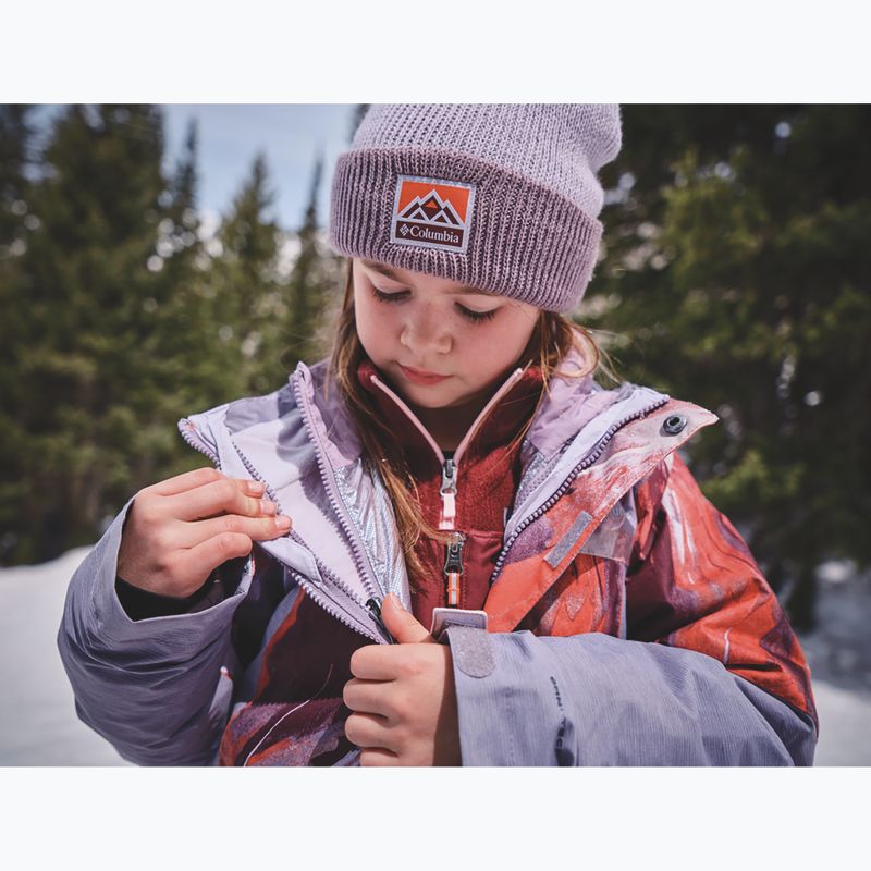 Детски поларен суитшърт Columbia Benton Springs Fleece rich wine 4