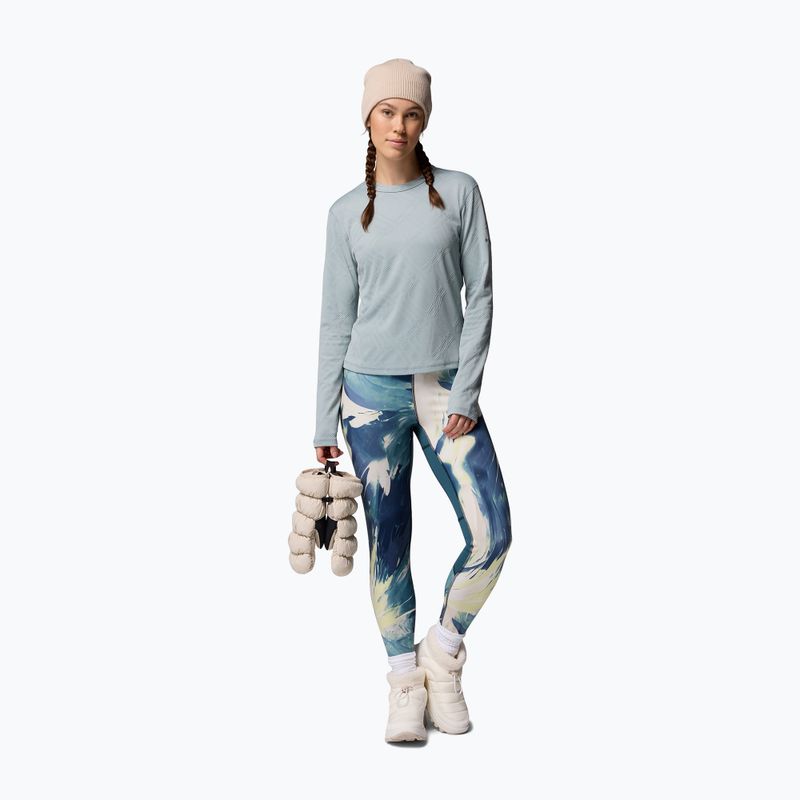 Дамска блуза с дълъг ръкав за трекинг Columbia Granite Point Crew crushed blue 2