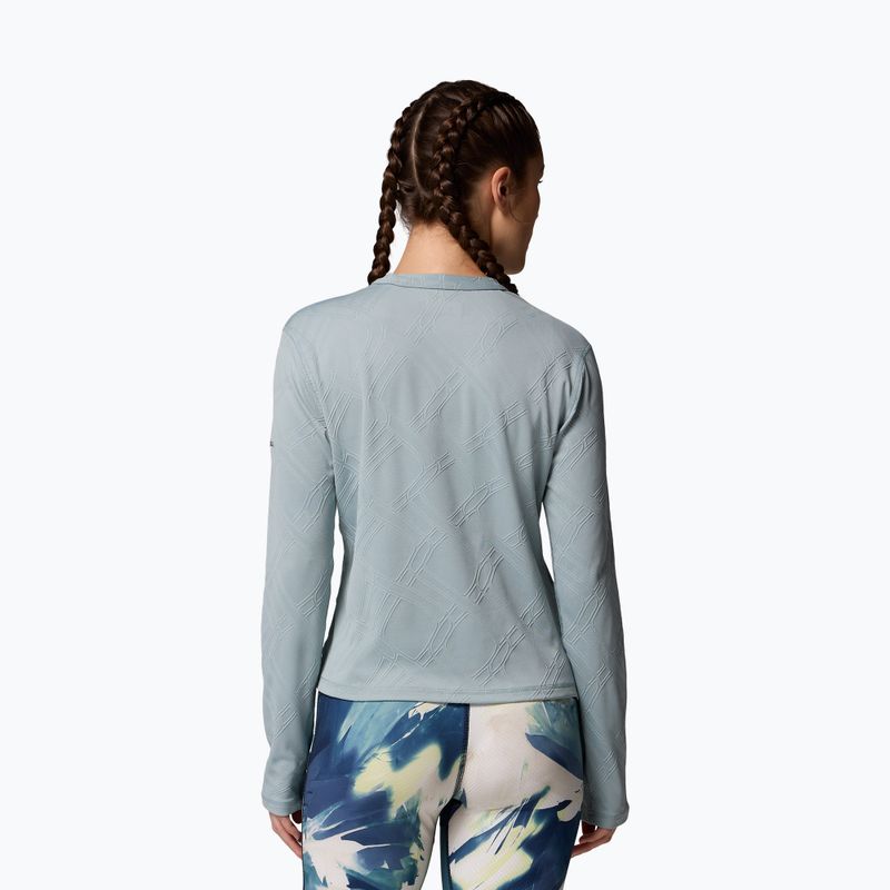 Дамска блуза с дълъг ръкав за трекинг Columbia Granite Point Crew crushed blue 3