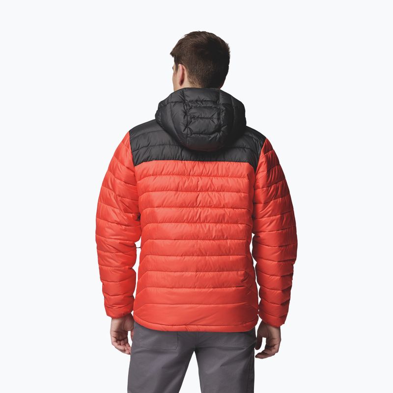 Мъжко яке Columbia Powder Lite II Hooded zing/shark 3