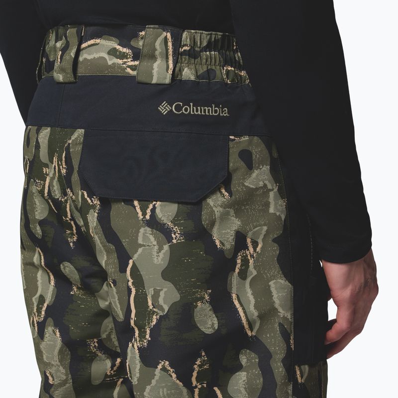 Мъжки панталони за сноуборд Columbia Coreshot Printed greenscape treebark print/black 6