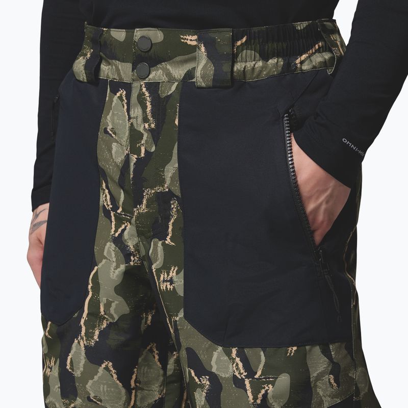 Мъжки панталони за сноуборд Columbia Coreshot Printed greenscape treebark print/black 8