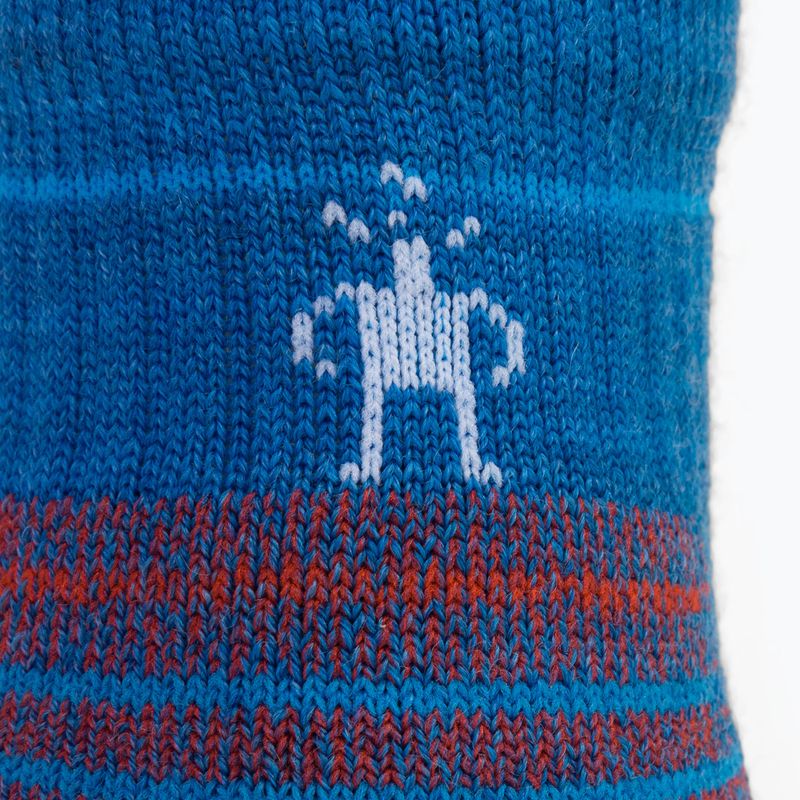 Smartwool Hike Light Cushion Чорапи за трекинг до глезена синьо-оранжеви SW001611E18 3