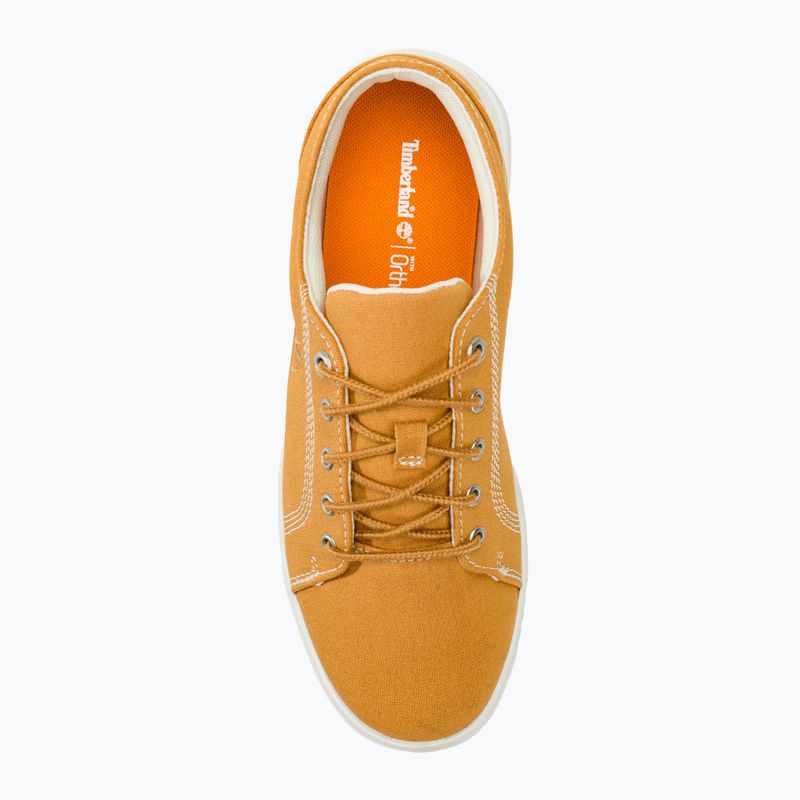 Младежки обувки Timberland Seneca Bay Fabric Ox spruce yellow 5