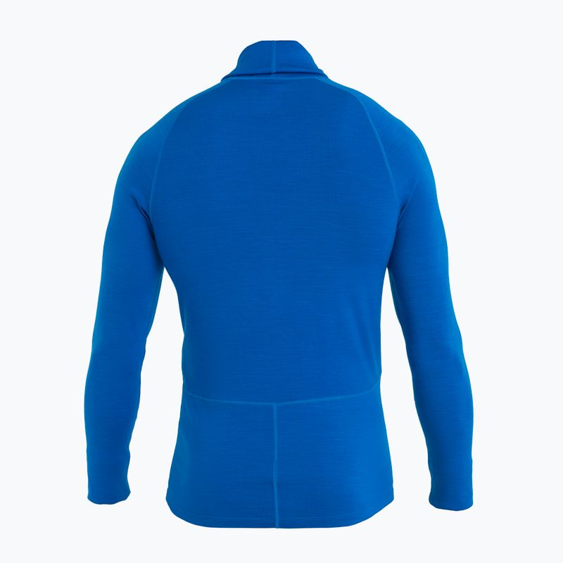 Мъжки термален суитшърт Icebreaker Merino Roll Neck lazurite 7