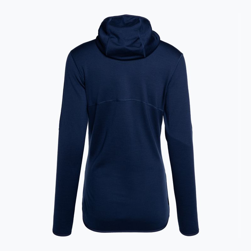 Дамско ски яке Icebreaker Merino 560 Realfleece Elemental II royal navy 2