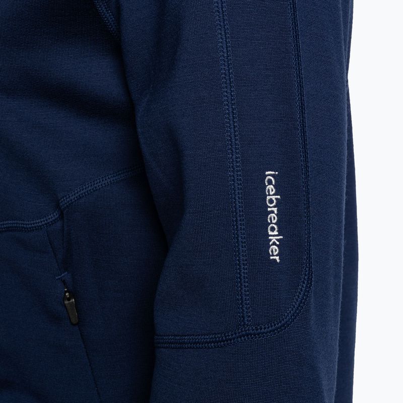 Дамско ски яке Icebreaker Merino 560 Realfleece Elemental II royal navy 3