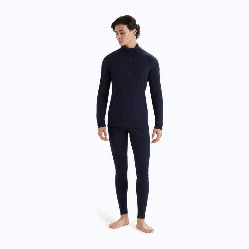 Мъжки термоактивен суитшърт Icebreaker Merino 200 Oasis Half Zip midnight navy 2
