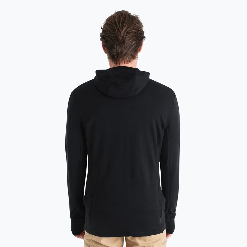 Мъжки Icebreaker Merino 260 Quantum IV Zip Hoodie black 3