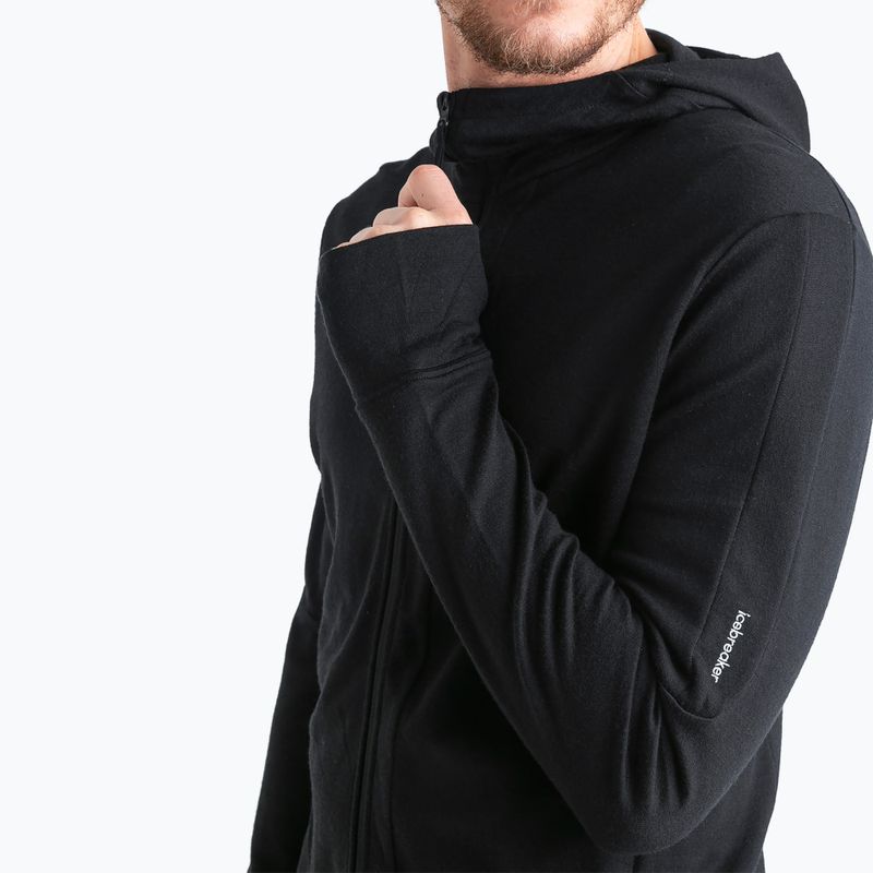 Мъжки Icebreaker Merino 260 Quantum IV Zip Hoodie black 4