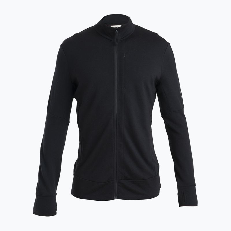 Мъжко яке Icebreaker Merino 260 Quantum IV Zip black trekking 6