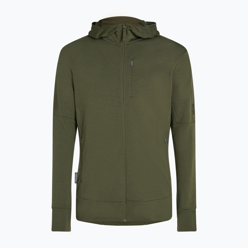 Мъжка качулка Icebreaker Merino 260 Quantum IV Zip Hoodie loden 10