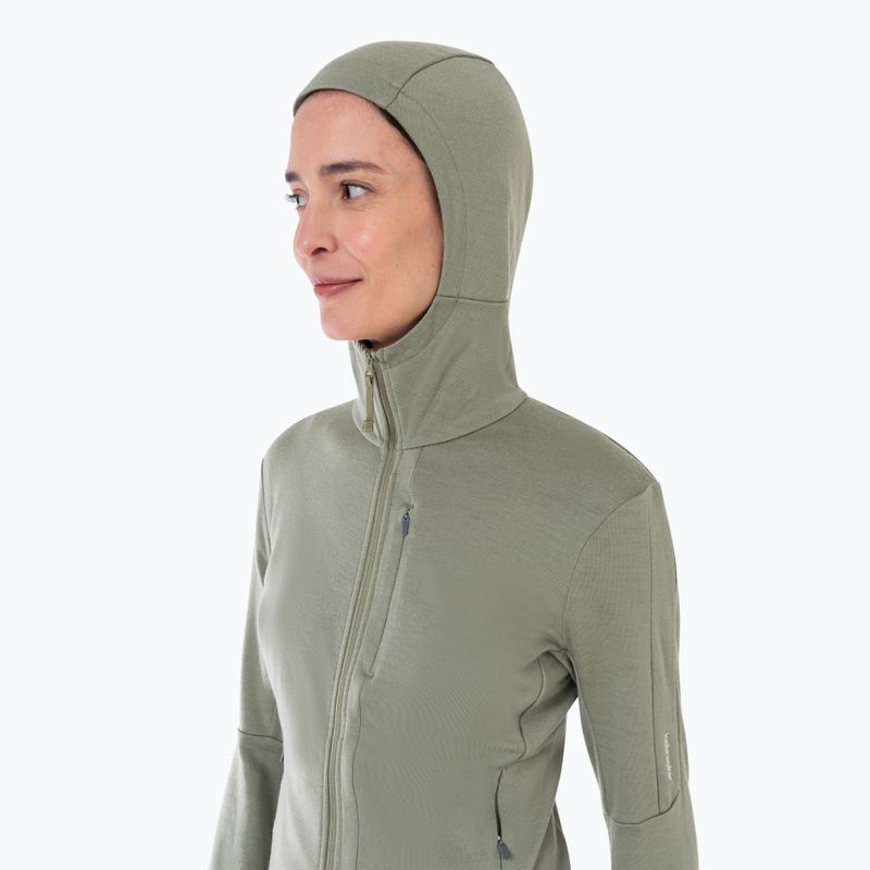 Icebreaker дамско яке за трекинг Merino 260 Quantum IV Zip Hoodie lichen 4