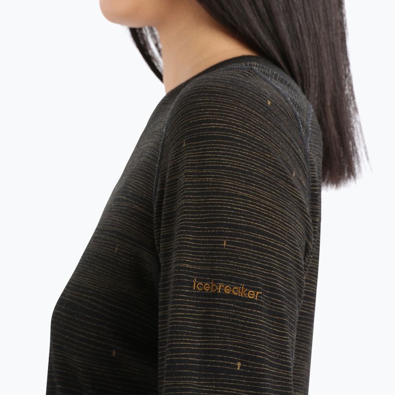 Дамска термална тениска Icebreaker 200 Oasis black IB0A56HX5941 5