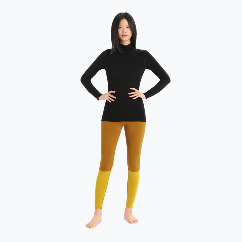 Дамска термоактивна блуза icebreaker 260 Tech Turtleneck black 2