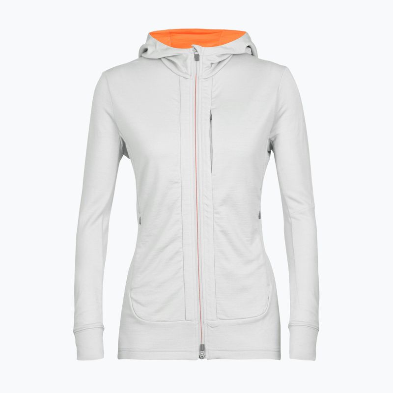 Icebreaker дамски суитшърт за трекинг Quantum III LS Zip Hood white IB0A59JW5521 9