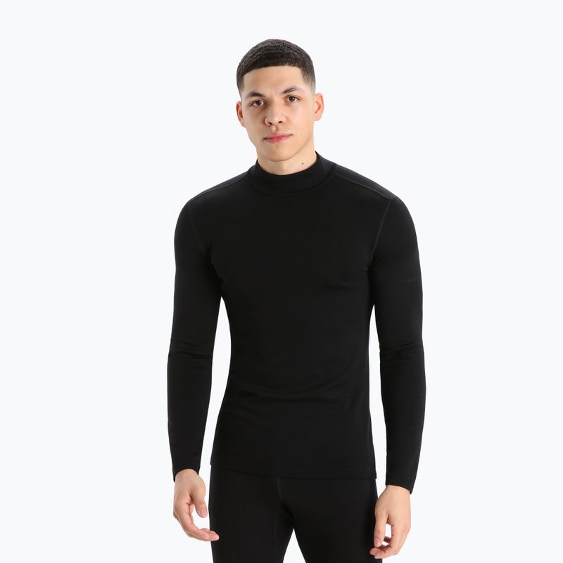 Мъжка термоактивна блуза icebreaker 260 Tech Turtleneck black