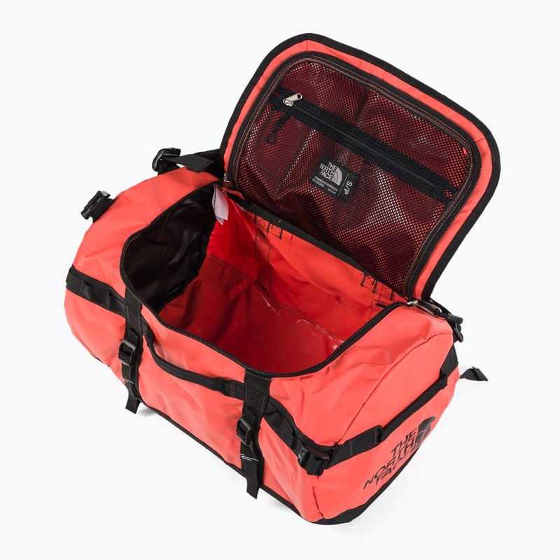 The North Face Base Camp Duffel S 50 л пътна чанта оранжева NF0A52STZV11 6