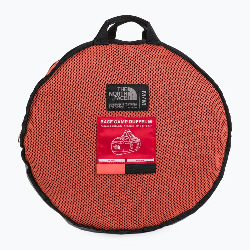 The North Face Base Camp Duffel S 50 л пътна чанта оранжева NF0A52STZV11 7
