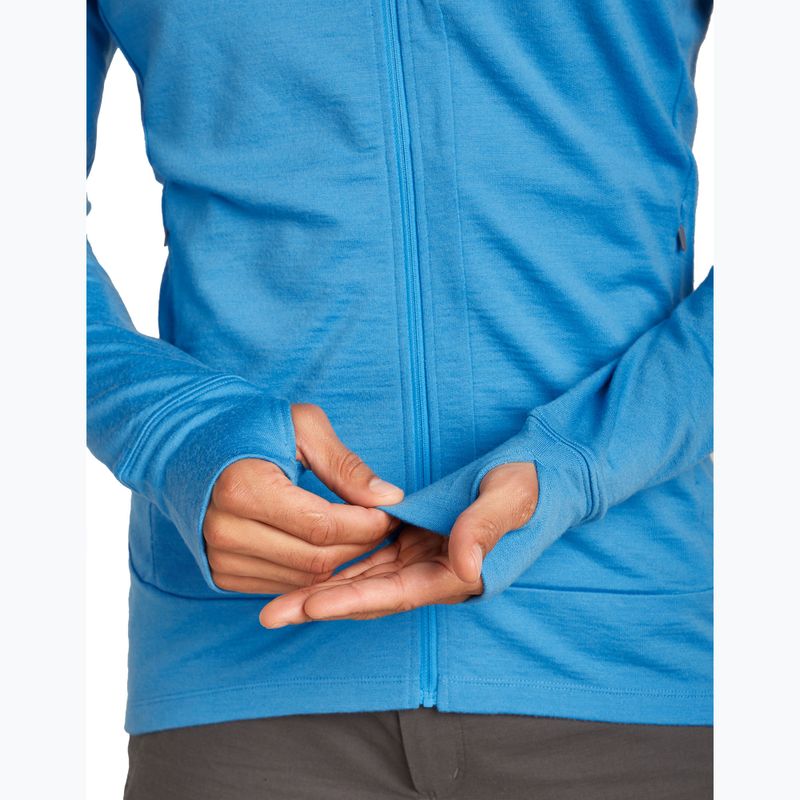 Мъжки суитшърт за трекинг Icebreaker Merino 260 Quantum IV Zip Hoodie arctic 8