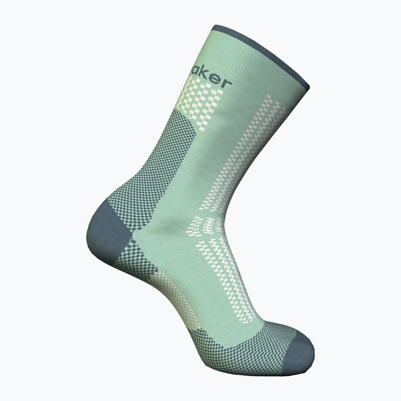 Мъжки чорапи за трекинг Icebreaker Merino Hike+ Ultralight Crew mint/blue ash 2
