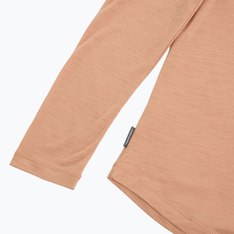 Дамска блуза с дълъг ръкав за трекинг icebreaker Merino 125 Cool-Lite Sphere III LS Tee desert sand 4