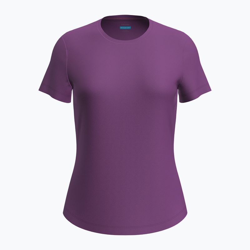Дамска тениска за трекинг Icebreaker Merino 125 Cool-Lite Sphere III SS Tee passion
