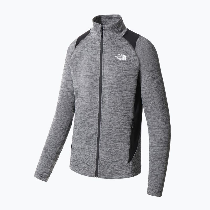 Мъжки суитшърт за трекинг The North Face AO Midlayer FZ grey NF0A5IMFYLM1 9