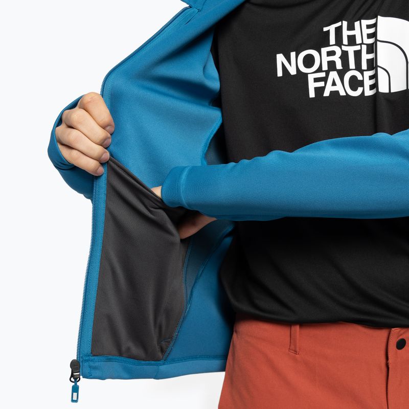 Мъжки суитшърт за трекинг The North Face AO Midlayer FZ Hoodie blue NF0A5IMG5E91 10