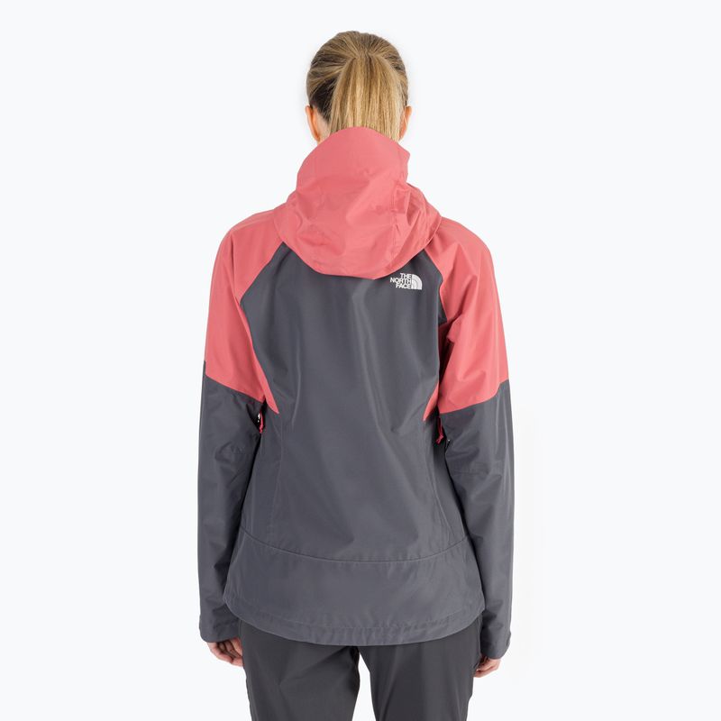 Дъждобран за жени The North Face Diablo Dynamic JKT в сиво/розово NF0A555W59L1 4