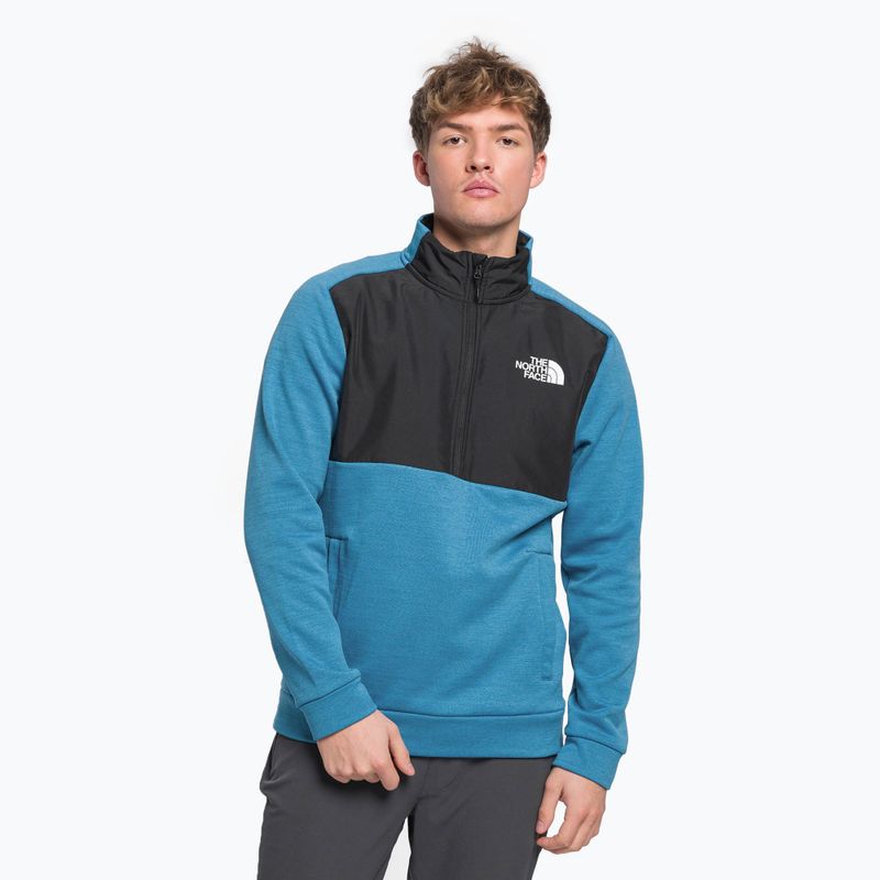 Мъжки поларен суитшърт The North Face MA 1/4 Zip blue NF0A5IES5V91