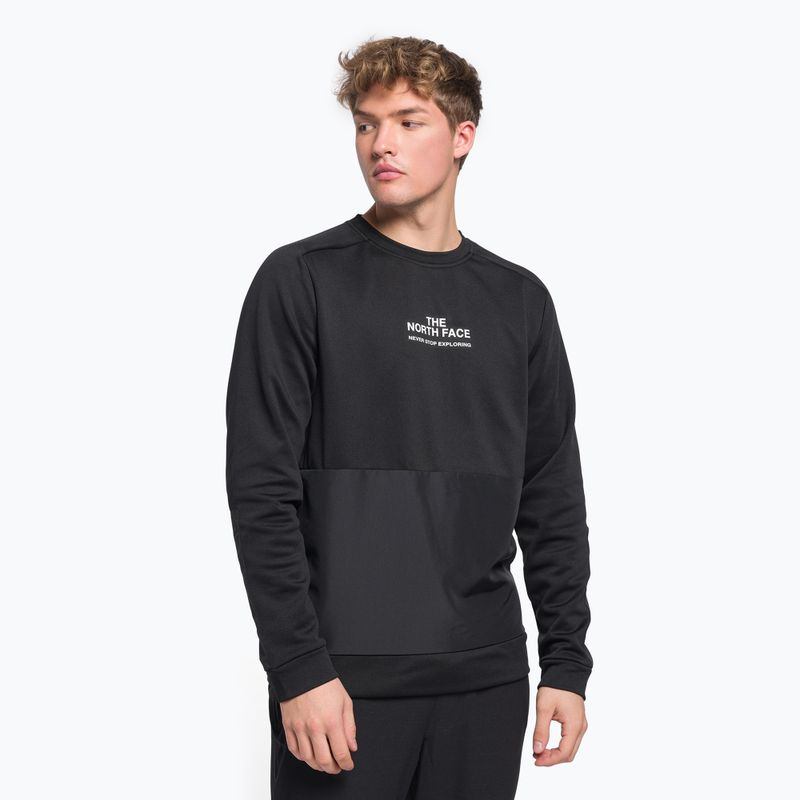 Мъжки поларен суитшърт The North Face Ma Crew black NF0A5IERKX71