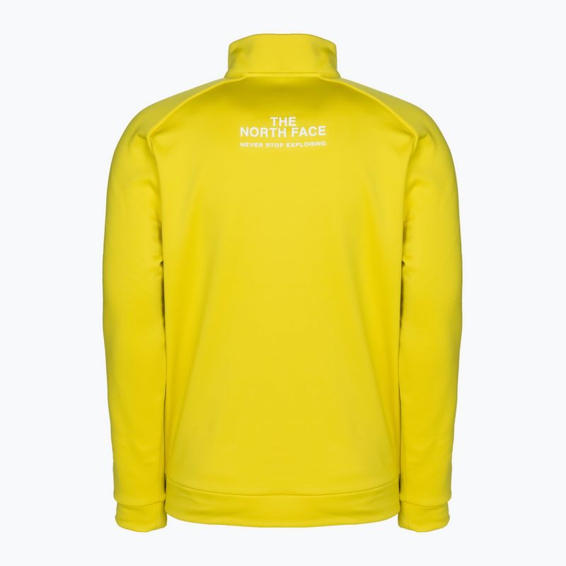 Мъжки поларен суитшърт The North Face MA 1/4 Zip yellow NF0A5IESY7C1 10