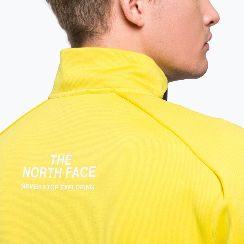 Мъжки поларен суитшърт The North Face MA 1/4 Zip yellow NF0A5IESY7C1 6