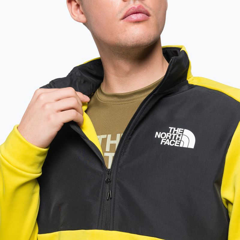 Мъжки поларен суитшърт The North Face MA 1/4 Zip yellow NF0A5IESY7C1 7