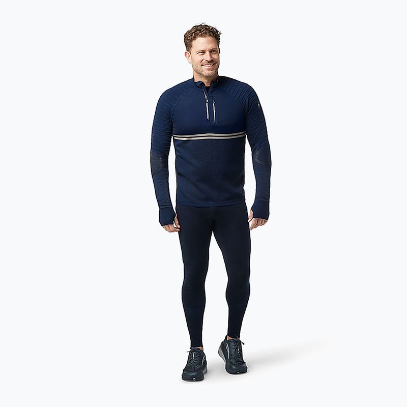 Мъжка термоактивна блуза Smartwool Intraknit Merino Tech 1/4 Zip deep navy 6
