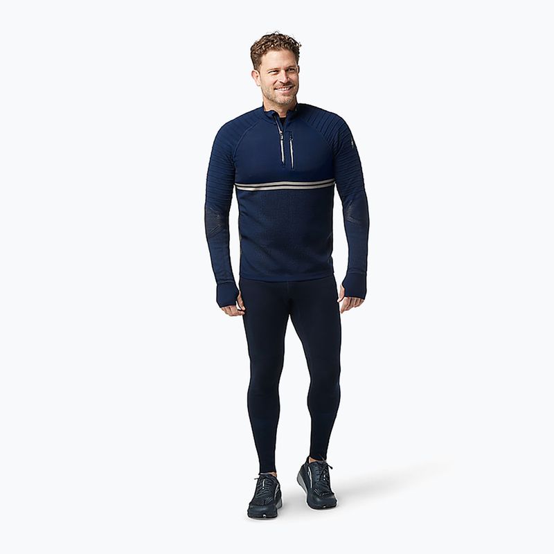 Мъжки термален суитшърт Smartwool Intraknit Merino Tech 1/4 Zip navy blue 16670 6