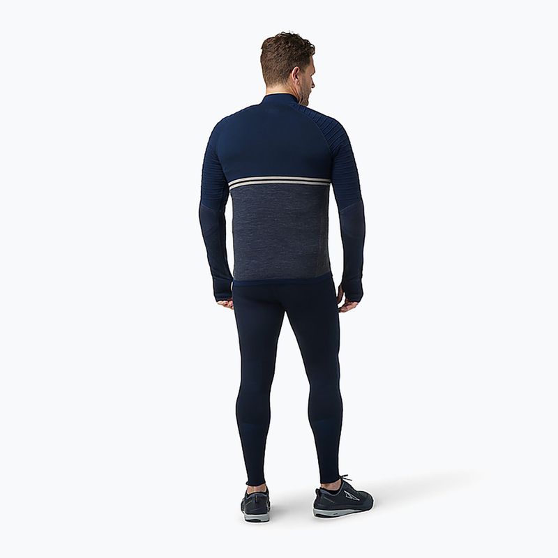 Мъжки термален суитшърт Smartwool Intraknit Merino Tech 1/4 Zip navy blue 16670 7